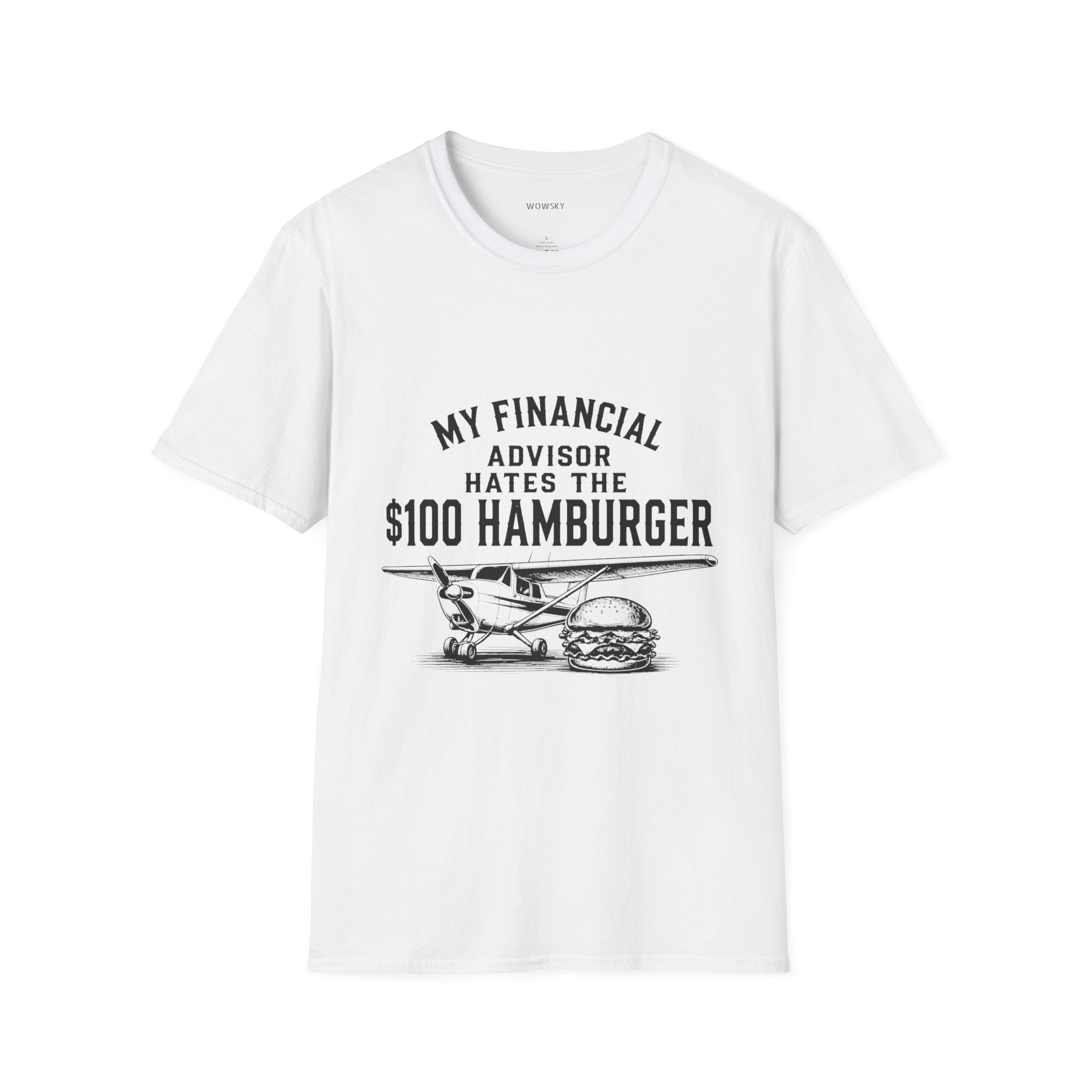 My Financial Advisor Hates the $100 Hamburger T-Shirt | Aviation Pilot Humor